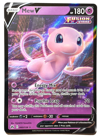Pokemon - Mew V 060/159 - Crown Zenith - Ultra Rare Card