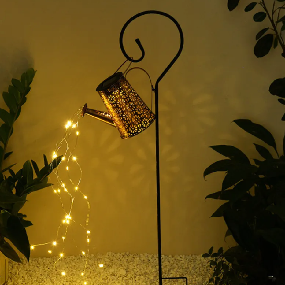 Solar powered Hollow Garden Light