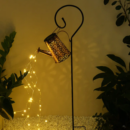 Solar powered Hollow Garden Light