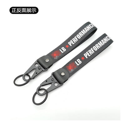 JDM Culture Keychain Wrist Strap with Digital Print 19.5cm x 2.5cm