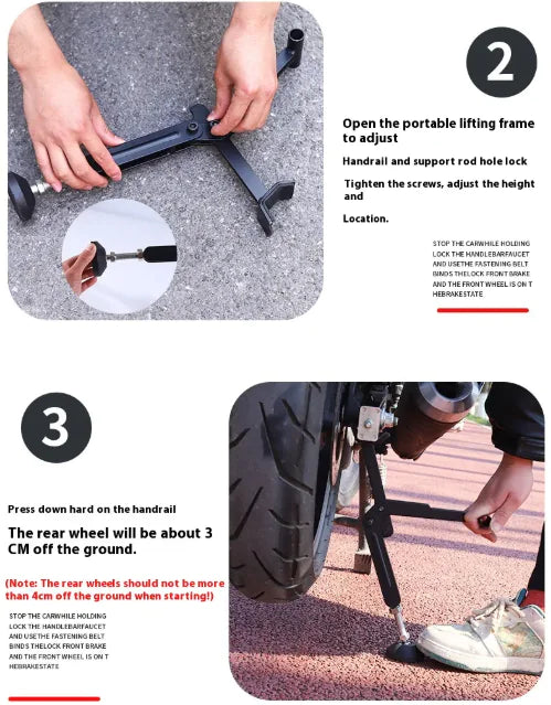 Motorcycle Wheels Frame Repair And Maintenance