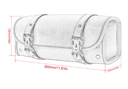 Retro Motorcycle Side Bag for Modified Bikes