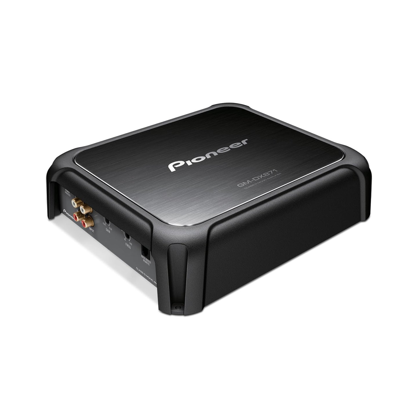 Pioneer GM-DX871 - Powerhouse Amplifier with 1600 Watts Class-D Technology 1-Channel Variable Low-Pass Filter Compact Design and Remote Bass Boost Control