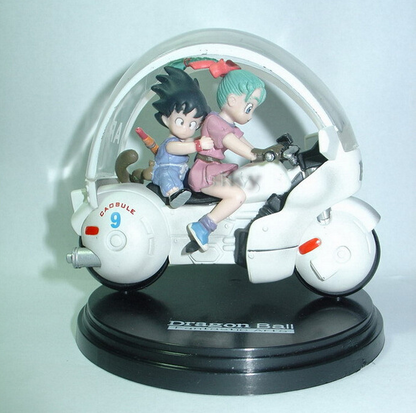 Dragon Ball Bulma Motorcycle Figure Collectible