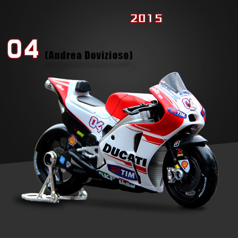 1:18 Alloy Motorcycle Model - Ducati, Yamaha, Honda Repsol