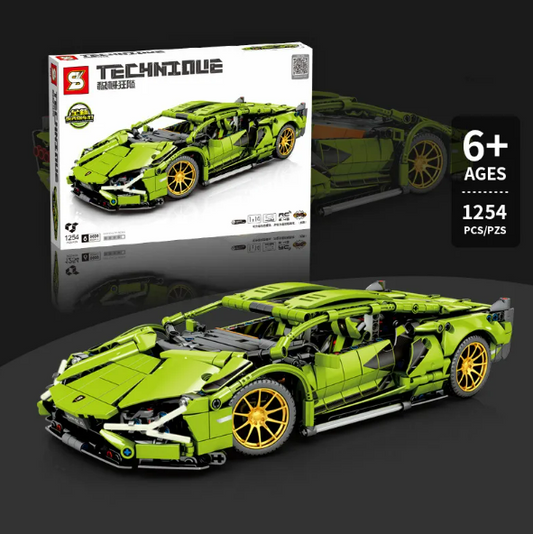 Lamborghini Building Blocks Racing Sports Car Model