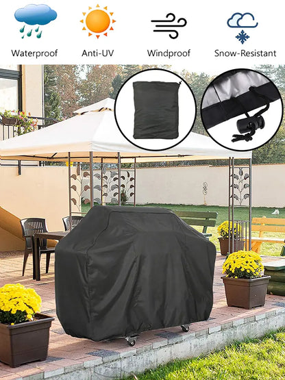 Heavy Duty Waterproof BBQ Grill Cover
