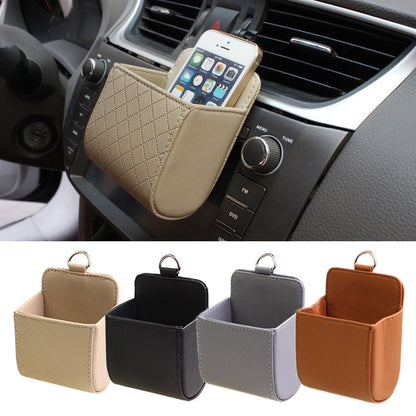 Car Vent Storage Bag and Phone Holder Organizer 4 colors