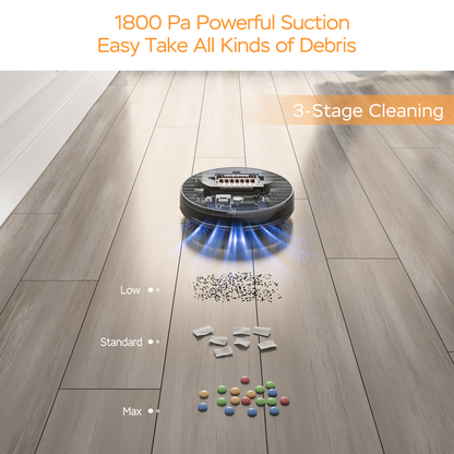 Robot Vacuum Cleaner app controlled
