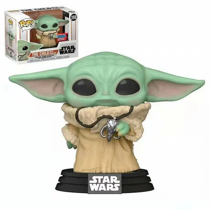 Star Wars Mandalorian Yoda Baby Q Version Figure Box