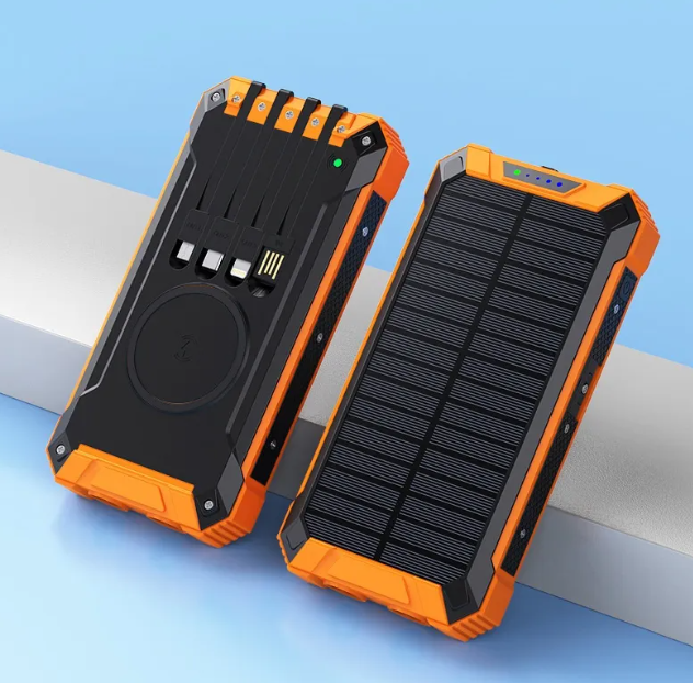 Solar Charge Wireless Power Bank 10000mah / up