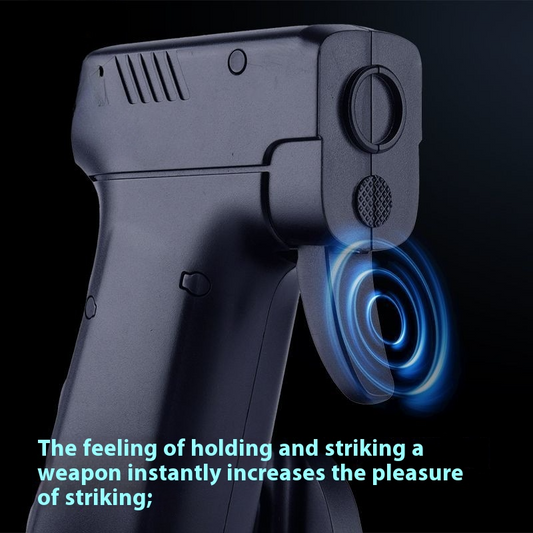 Vertical Gun Style Gaming Wired Mouse shooting game