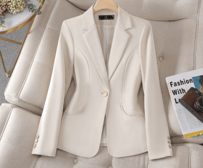 Modern Fitted Women Woman Blazer  - Catarina  (One Piece)