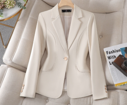 Modern Fitted Women Woman Blazer - Catarina (One Piece)