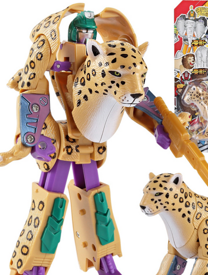Child kid Animal Robot Toys: Lion, Tiger, Eagle Transforming Set