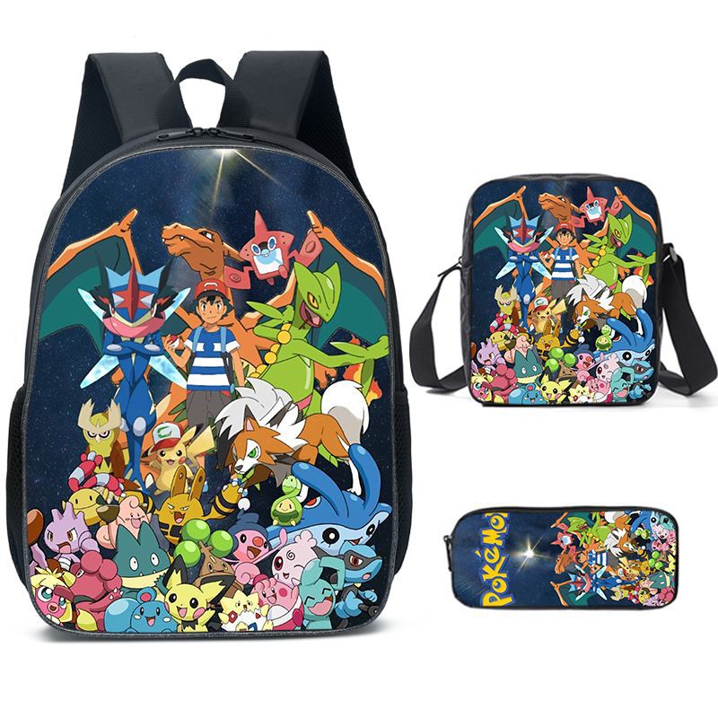 Pokemon Backpack school bag for Student