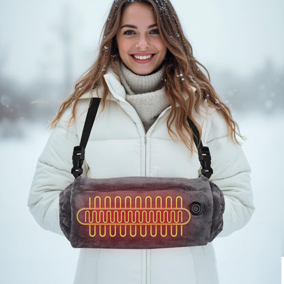 Hand Warmers Rechargeable: Reusable Electric Heated Gloves - Portable Heating Pouch - Relief Hand Heater for Arthritis - for Hunting Football Camping Golf Xmas Gifts