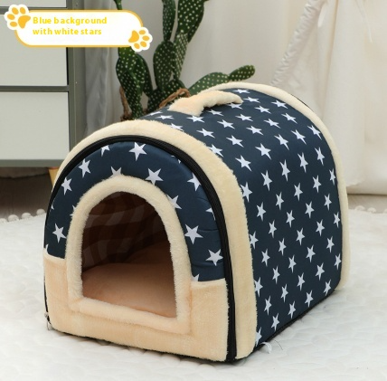 Portable Handle Pet dog cat Bed