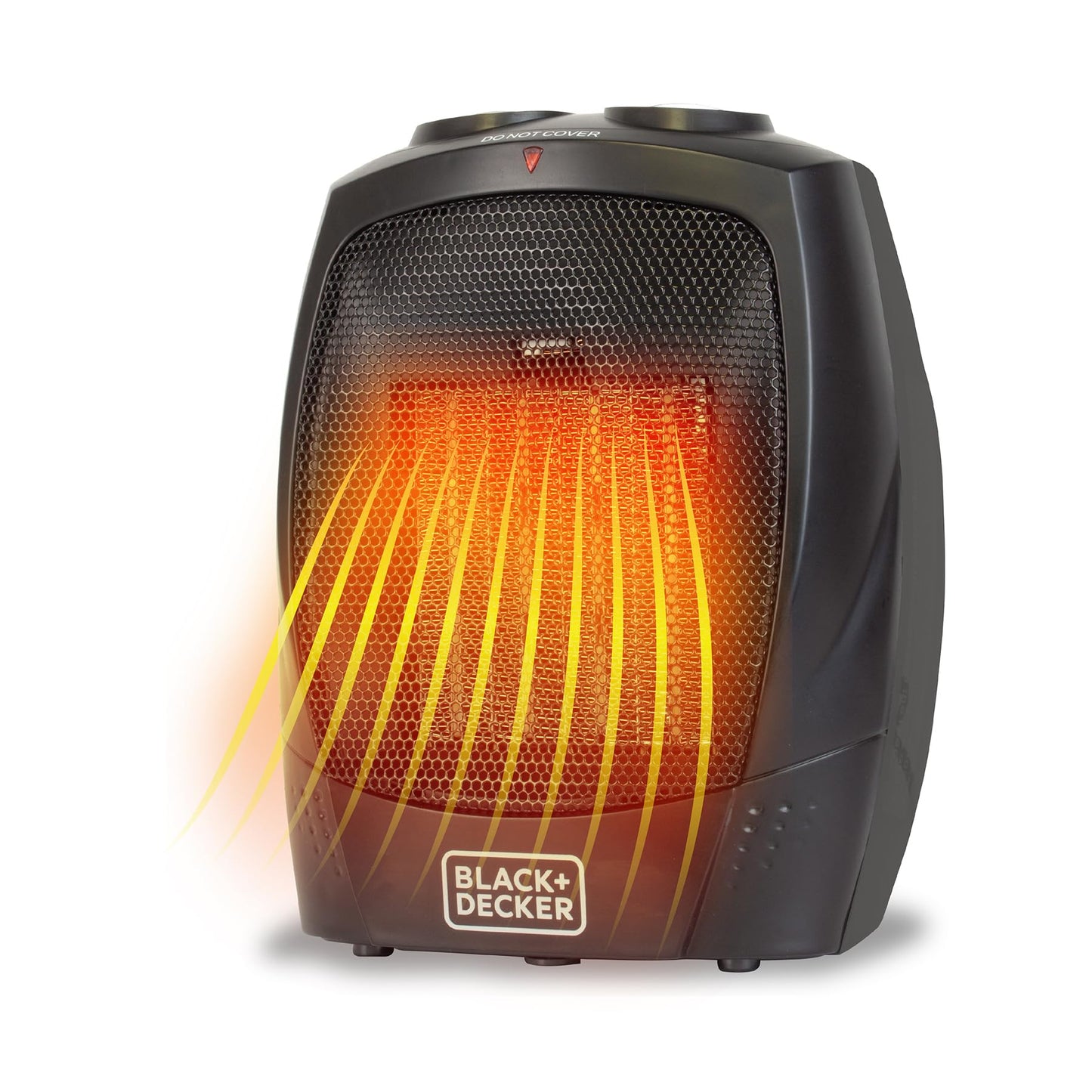 BLACK+DECKER Portable Space Heater Room Space Heater with Carry Handle for Easy Transport