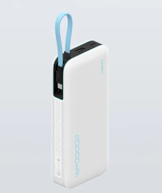 20000 MA  Fast Charge Power Bank 74Wh Type-C USB-A DUAL OUTPUT