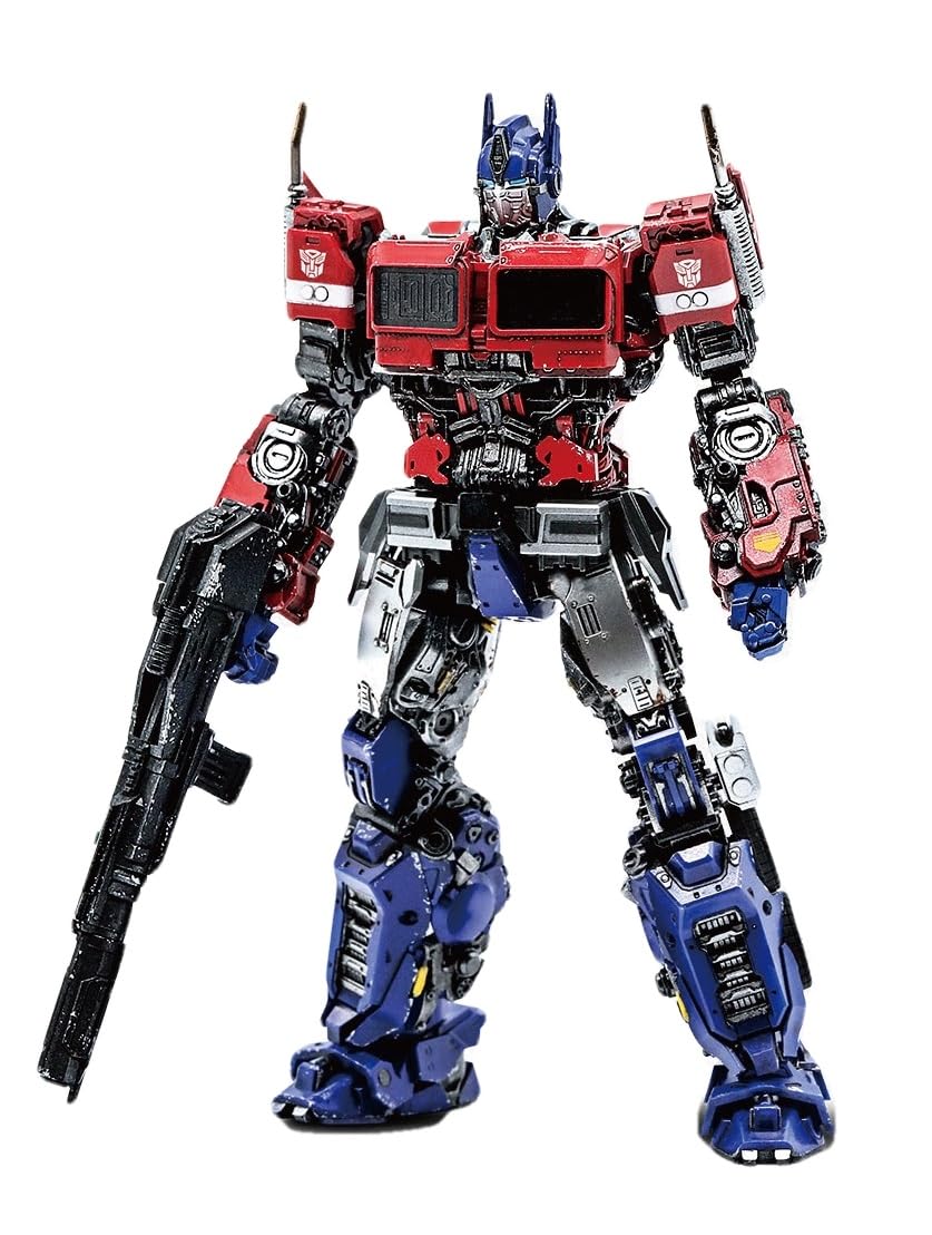 Transformers Optimus Prime Figure Model Kit – Freightliner FLA Cabover Easy to Assemble 3D Articulated Action Figure Pre Painted Collectible Series Toys Hobby 03111