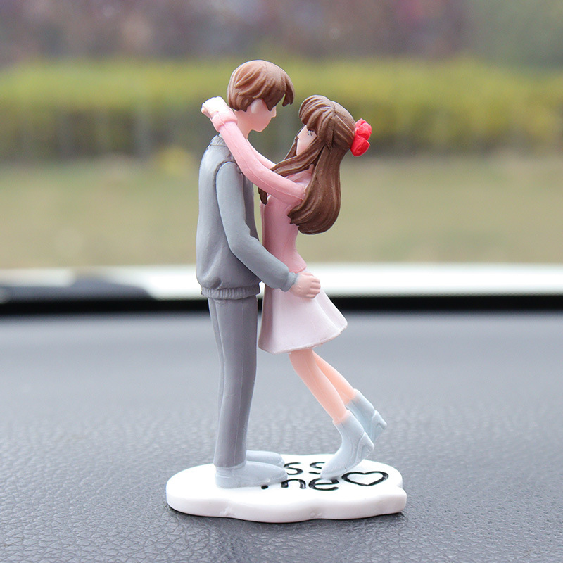 Car Decoration Dashboard Cute Couple valentine birthday gift