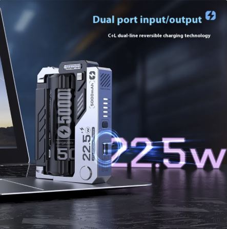 Cartridge Style Power Bank Type-C 5000MAH / BATTERY USB
