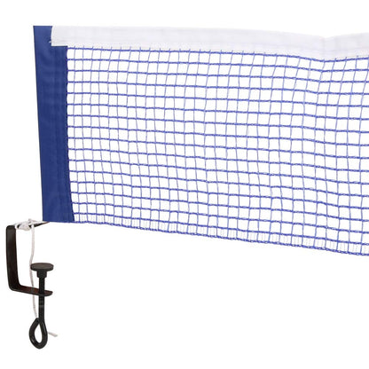 Tennis Table Net with Fixing Bracket Portable Simple Polyester Tennis Table Net Sports Replacement Accessories(Blue) Table Tennis Supplies