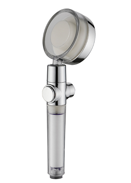 LED Light high pressure Handheld Shower Head gift Temperature sensing