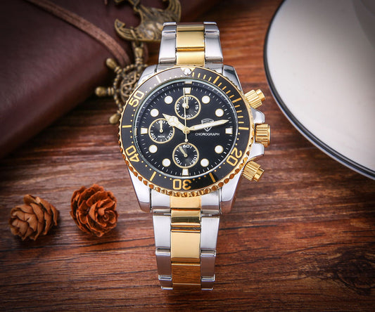 Men's Multifunctional 3-Eye Water Ghost Watch by MICOSUM