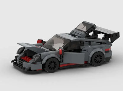 Porsche 911 Toy Car Puzzle Blocks Set