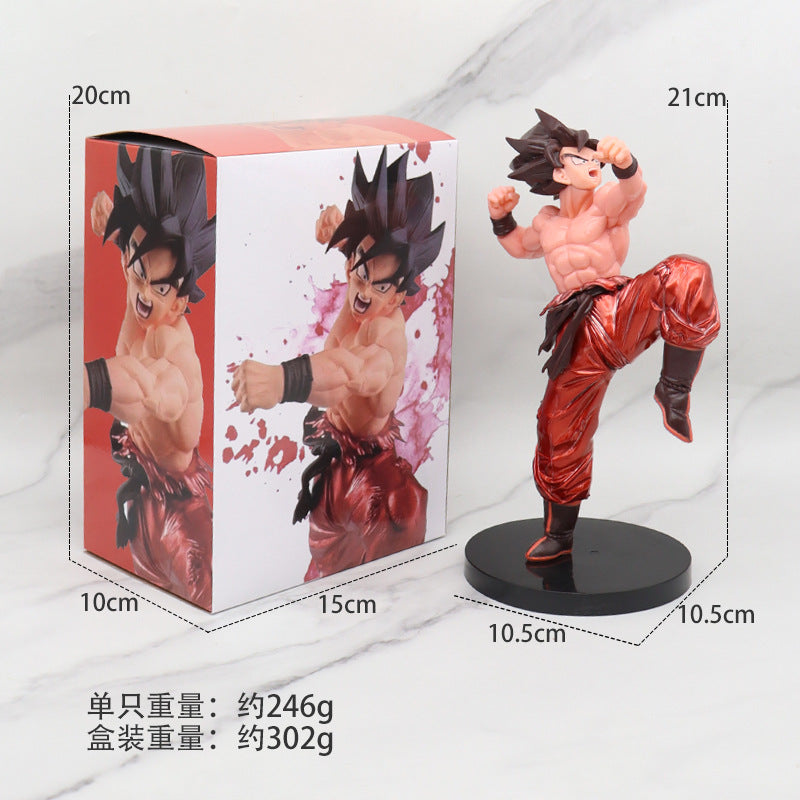 Dragon Ball Super Saiyan Action Figures - Goku & Vegeta