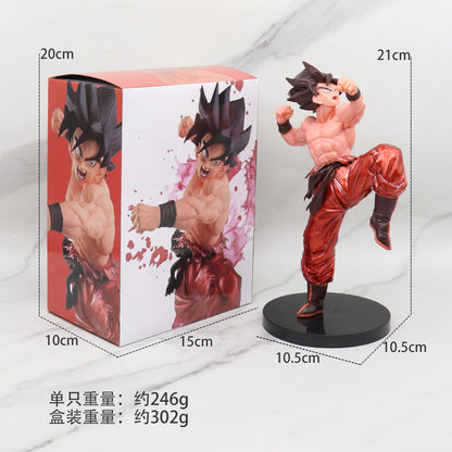 Dragon Ball Super Saiyan Action Figures - Goku & Vegeta