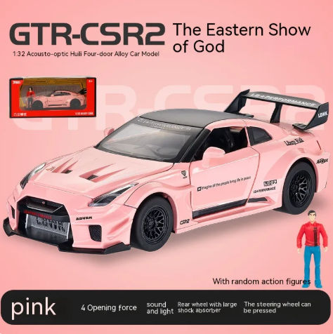Nissan r35 skyline gtr model car