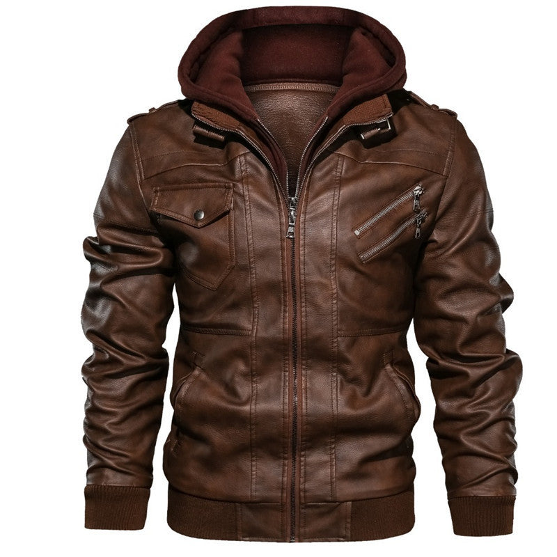 Men Marvel Venom Faux Two-Piece Motorcycle Jacket