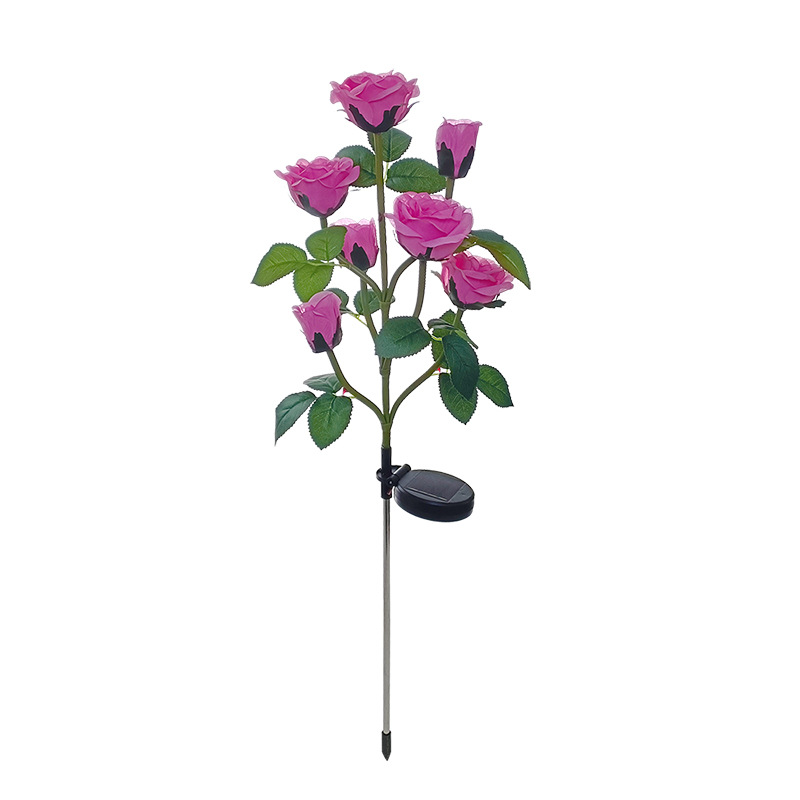 Solar-Powered LED flower shape Garden Light