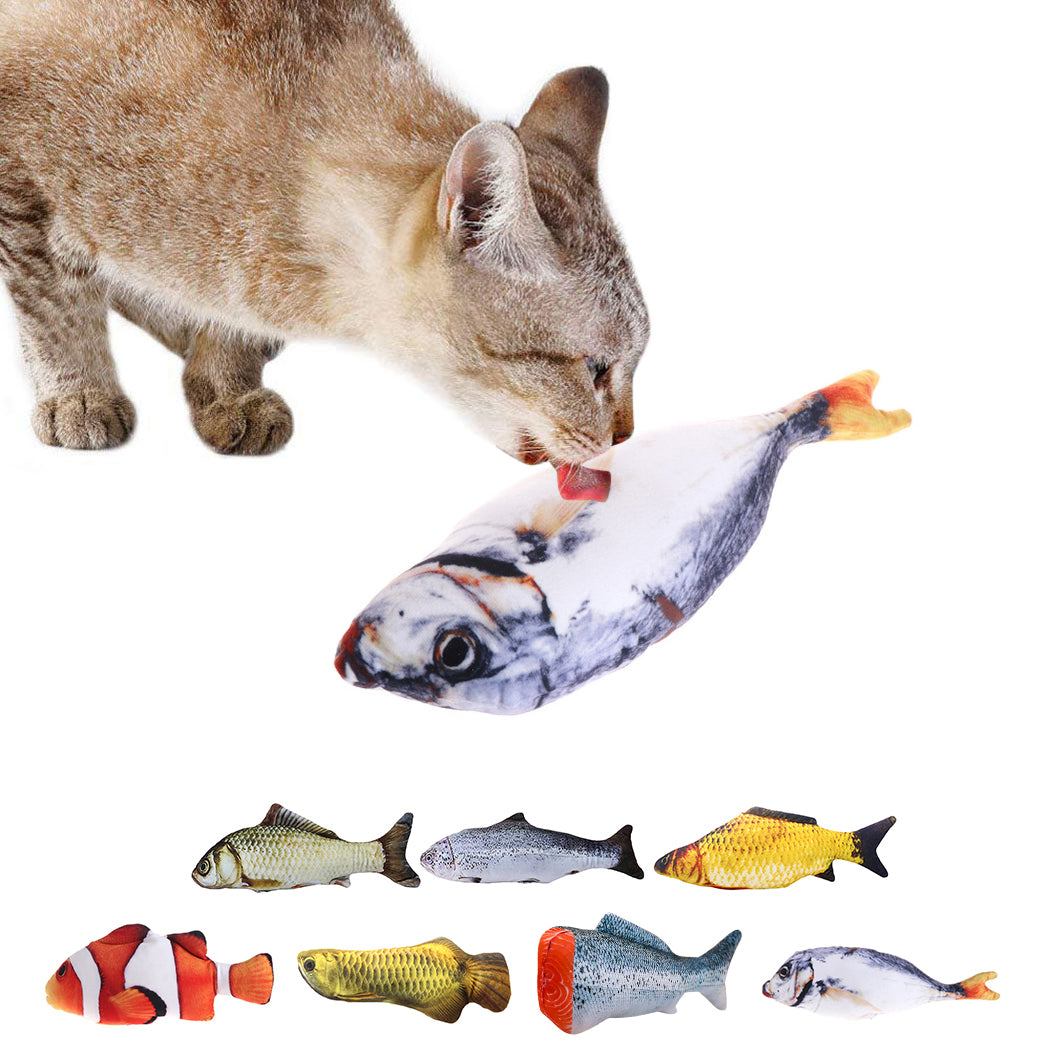 Creative Fish Shape Pet cat dog Toy 20cm