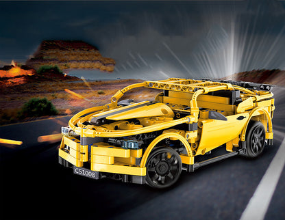 Remote Control Building Block Car - Electric Vehicle
