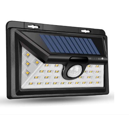 34 LED Solar Sensor Wall and Pathway Light
