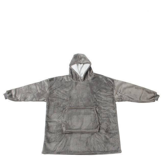 Lazy Pullover TV Blanket, Outdoor Cold Weather Robe