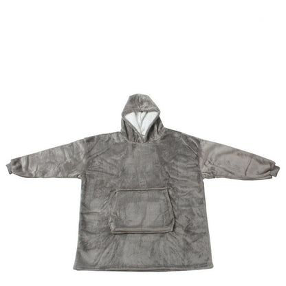 Lazy Pullover TV Blanket, Outdoor Cold Weather Robe