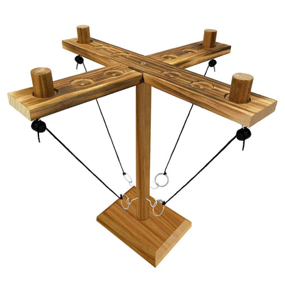 Ring Toss Game Ring and Hook Game Patio Games Large Ring toss Game for Adults Games for Adults Party Wooden Hook Ring Game for Bars Home Party Fun