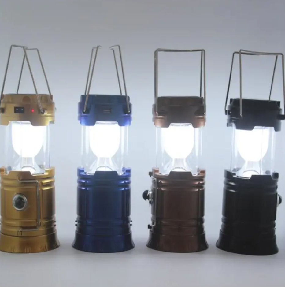 Solar powered LED Camping camp Light