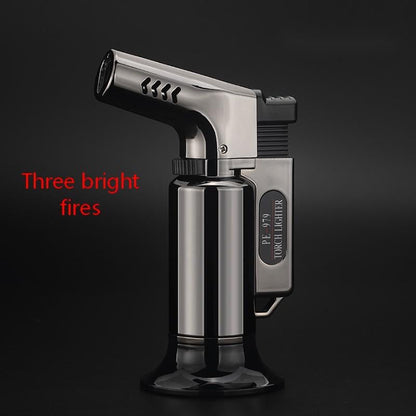 Anti wind gas Lighter multi colors camping outdoor fire torch
