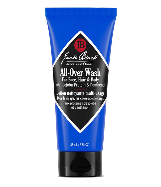 Jack Black All Over Wash for Face Hair & Body - Mens Body Wash 3 in 1 Mens 3 in 1 Body Wash and Shampoo Mens Face Wash Mens Shampoo Jack Black Body Wash and Face Cleanser for Men Gifts for Men