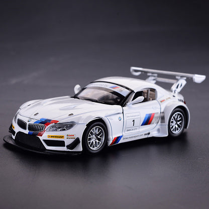 Z4 Rally Race Car Model 1:32 Alloy Toy with Sound