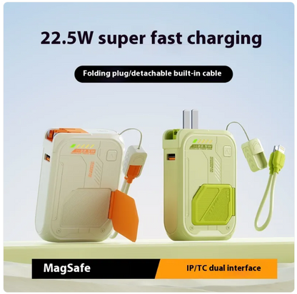 5-in-1 Wireless Power Bank 10000MAH MAGNETIC MAGSAFE