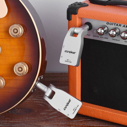 Wireless Guitar Transmitter and Receiver System 24bit/48KHz
