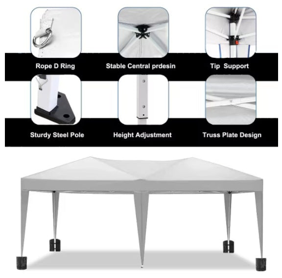 Party Folding Tent car tent 10x20ft waterproof UV protection