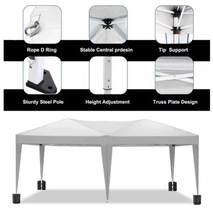 Party Folding Tent car tent 10x20ft waterproof UV protection